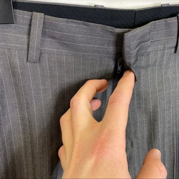 Theory Slim Fit 100% Cotton Two Piece Suit - Picture 12 of 16